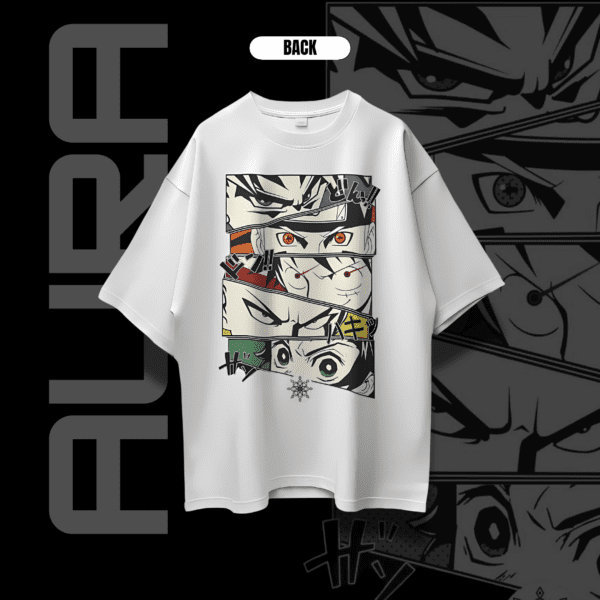 Anime Eyes Crew - AURA Era Anime Tee - Image 5