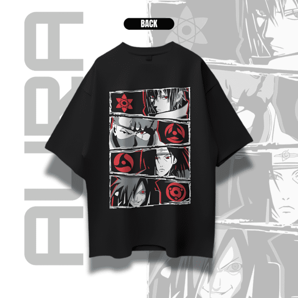 Ninja Alliance Grid - AURA Era Anime Tee - Image 2