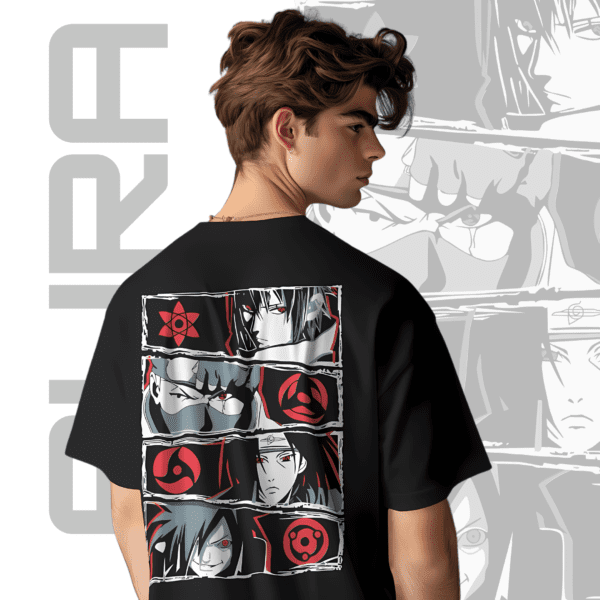 Ninja Alliance Grid - AURA Era Anime Tee