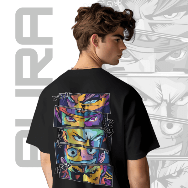 Straw Hat Pirates Crew - AURA Era Anime Tee