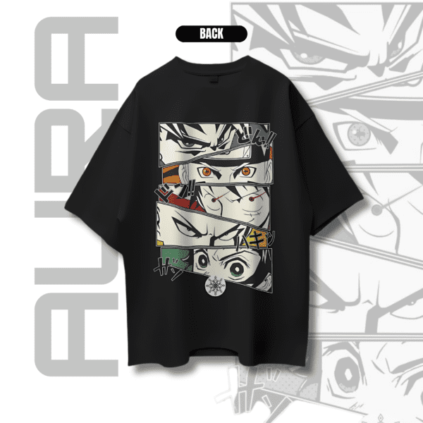 Anime Eyes Crew - AURA Era Anime Tee - Image 2