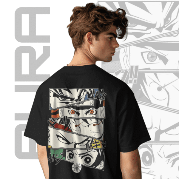 Anime Eyes Crew - AURA Era Anime Tee