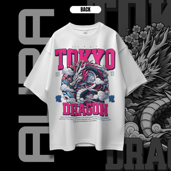 Tokyo Dragon Tee - AURA Era Flash Tee