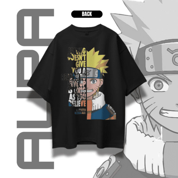 Naruto Flash Tee - AURA Era Anime Tee - Image 2