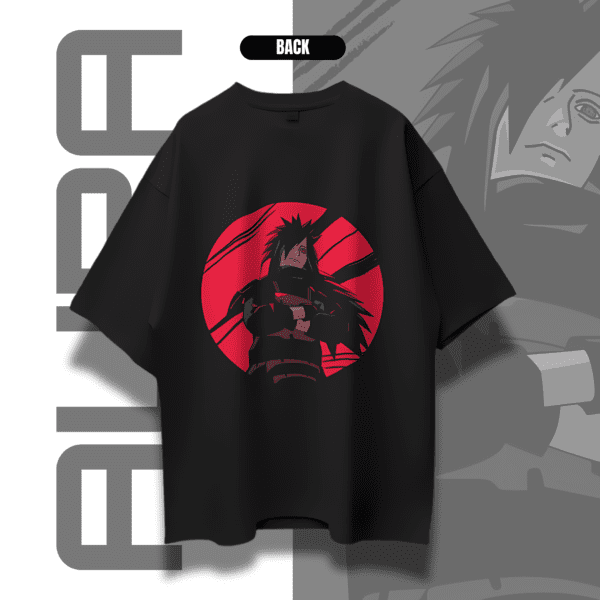 Madara Uchiha Tee - AURA Era Anime Tee - Image 2