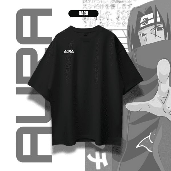 Itachi Uchiha Tee - AURA Era Anime Tee - Image 3