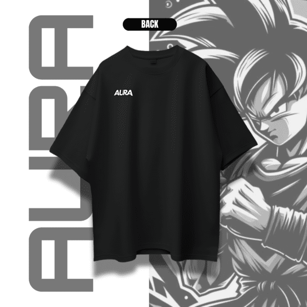 Goku Flash Tee - AURA Era Anime Tee - Image 3