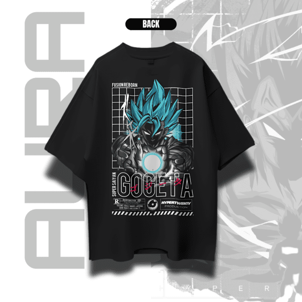 Gogeta Unleashed - AURA Era Anime Tee - Image 2