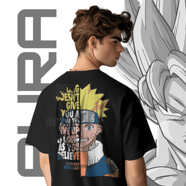 Naruto Flash Tee - AURA Era Anime Tee