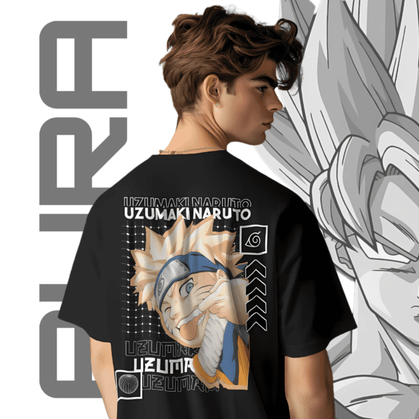 Naruto Uzumaki Tee - AURA Era Anime Tee