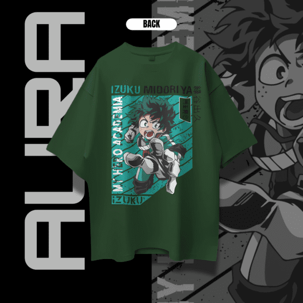 Izuku Midoriya - AURA Era Anime Tee - Image 6