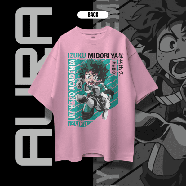 Izuku Midoriya - AURA Era Anime Tee - Image 8