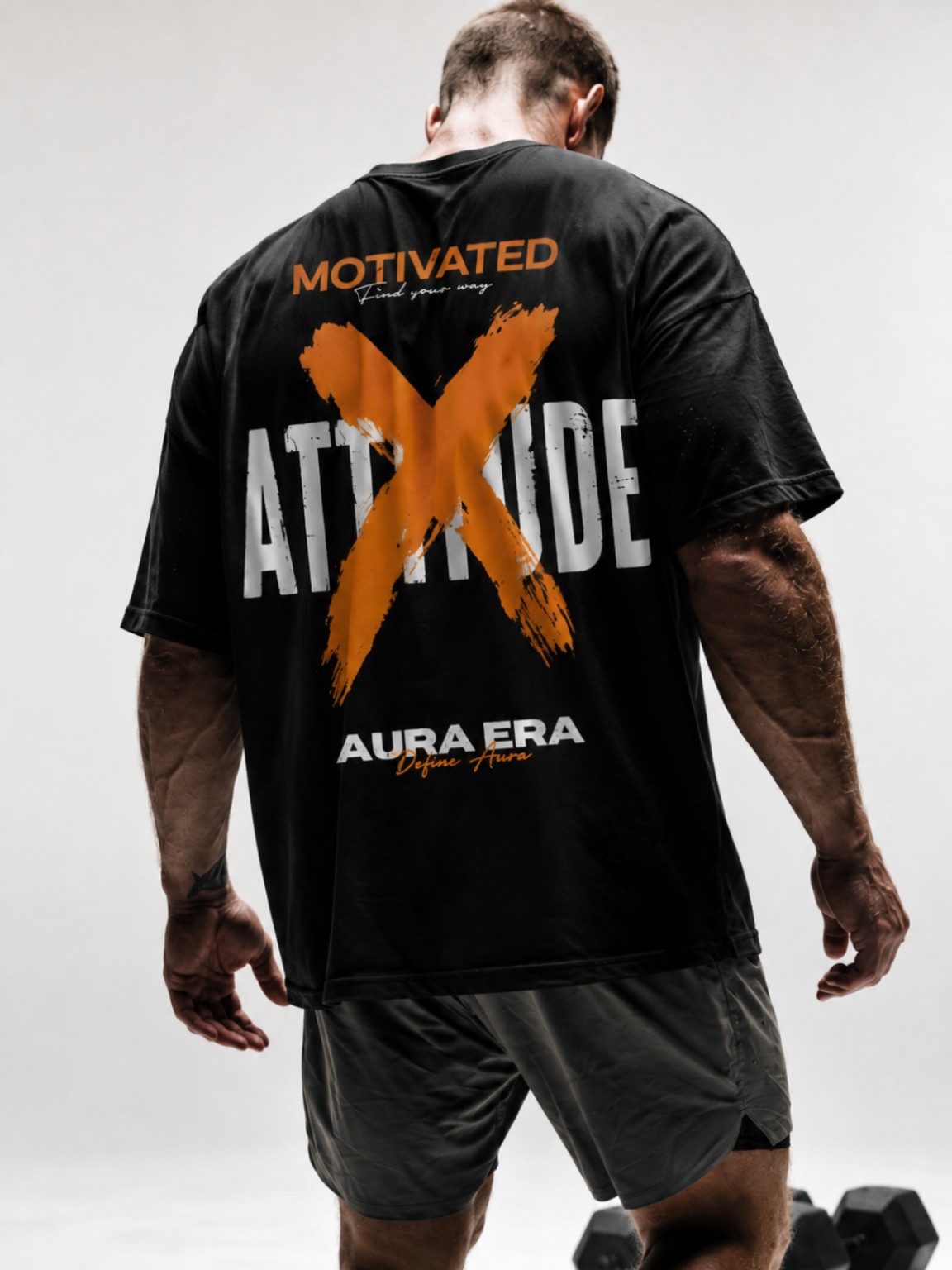 2401 X Attitude Oversized Unisex Tee - Image 1
