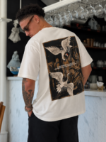 Crane Ambition Oversized Unisex Tee - Image 3