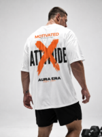 X Attitude Oversized Unisex Tee - Image 2