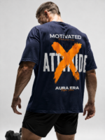 X Attitude Oversized Unisex Tee - Image 3
