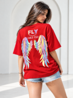 Aura Wings FLY Oversized Unisex Tee