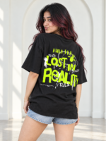 Lost in Reality Rules Oversized Unisex Tee - Image 8