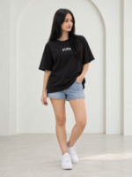 Time Never Stops Oversized Unisex Tee - Image 3