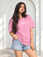 Crush Like a Butterfly Oversized Unisex Tee - Image 4
