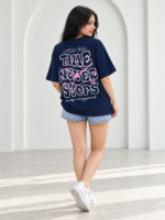 Time Never Stops Oversized Unisex Tee - Image 6