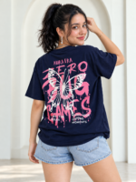 Zero Games Butterfly Oversized Unisex Tee - Image 4