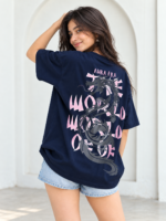 Dragon Flow World Oversized Unisex Tee - Image 6