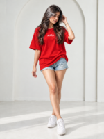 Aura Wings FLY Oversized Unisex Tee - Image 2