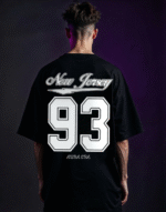 New Jersey 93 Varsity Oversized Unisex Tee