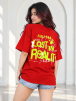 Lost in Reality Rules Oversized Unisex Tee - Image 5