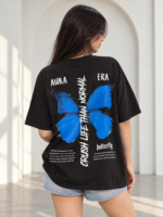 Crush Like a Butterfly Oversized Unisex Tee - Image 8