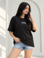 Time Never Stops Oversized Unisex Tee - Image 2