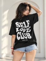 Self Love Club Oversized Unisex Tee - Image 7