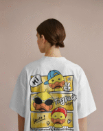 Tidy Duck Comic Vibes Oversized Unisex Tee