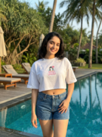 Penguin Love Oversized Crop Top - Image 4