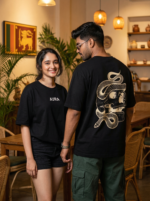 Venom Skull Serpent Oversized Tee – Unisex - Image 2