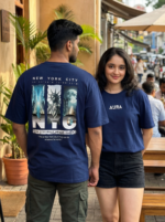 NYC Skyline Dreams Oversized Tee – Unisex