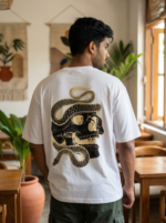 Venom Skull Serpent Oversized Tee – Unisex