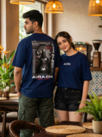 AURA ERA Knight Mentality Oversized Tee – Unisex - Image 4