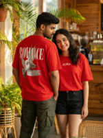 Romance Flight – Oversized Unisex Tee - Image 5