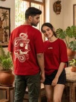 Venom Skull Serpent Oversized Tee – Unisex - Image 5