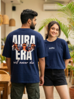 Aura Era Wild Eyes Oversized Tee – Unisex - Image 3