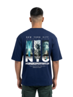 NYC Skyline Dreams Oversized Tee – Unisex