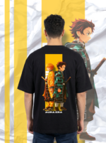 Dual Blades Oversized Tee - Image 5