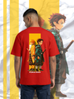 Dual Blades Oversized Tee - Image 10