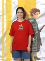 Dual Blades Oversized Tee - Image 11