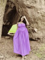 AURA Bloom Flow Maxi Dress – Elegant Everyday Fit - Image 5