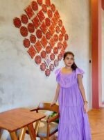 AURA Bloom Elegant Maxi Dress – Premium Flow Fit - Image 3