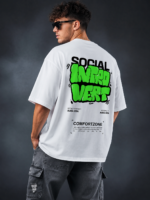AURA Social Introvert Oversized T-Shirt