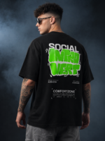 AURA Social Introvert Oversized T-Shirt - Image 2